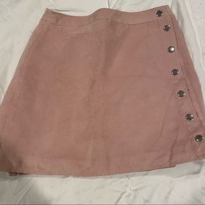 H&M pink A-line skirt